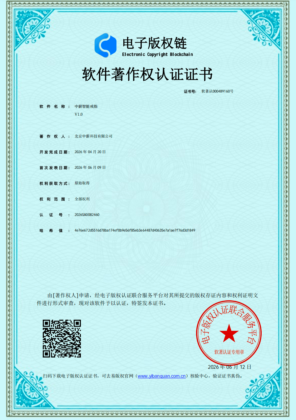 软件著作权